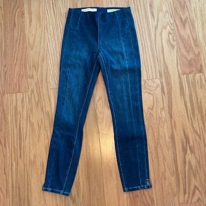 New Pilcro Anthropologie High-Rise Denim Leggings Size 26